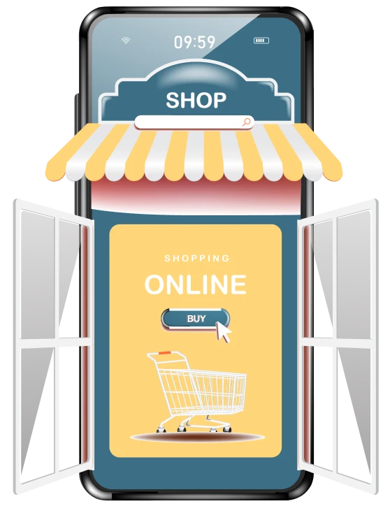 Online business via digital marketing